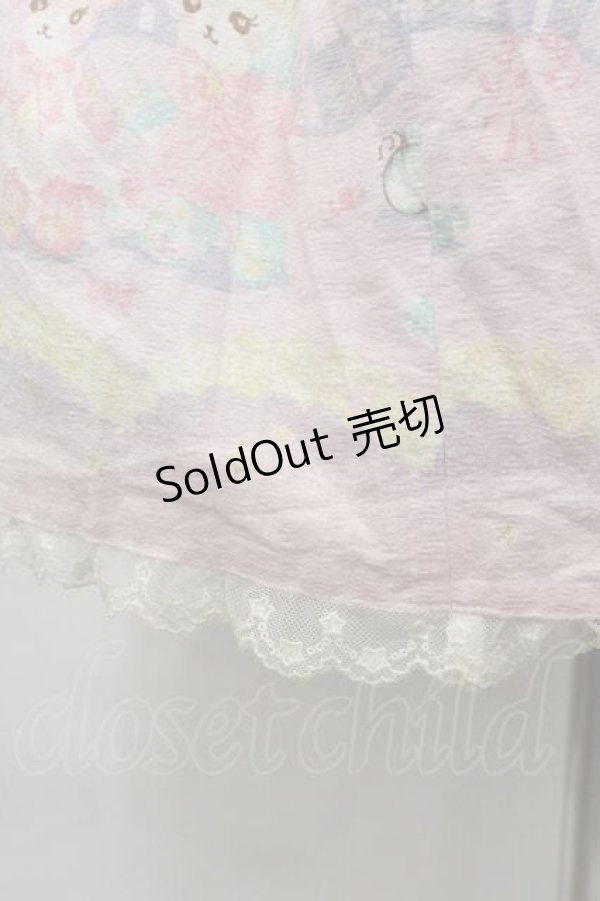 画像6: BABY,THE STARS SHINE BRIGHT / なかよしくみゃちゃんのTrick or Treatジュディジャンパースカート  ピンク I-25-07-16-036-BA-OP-HD-ZI (6)