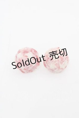画像: Q-pot. / ミニアイスピアス  ピンクＸアイボリー I-25-07-19-076-QP-AC-HD-ZI
