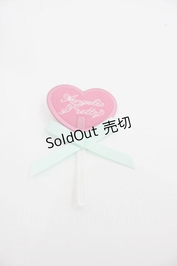 画像1: Angelic Pretty / Candy Ornamentワッペンクリップ  ピンクＸミントＸ白 I-25-07-19-088-AP-AC-HD-ZI (1)