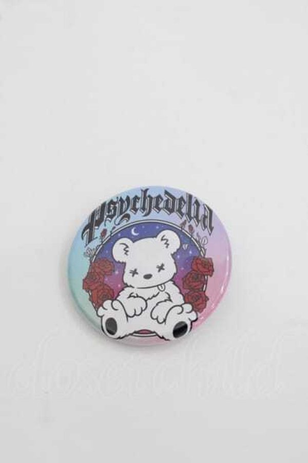 画像1: LISTEN FLAVOR / 缶バッジ  ミントグラデーション I-25-07-19-098-PU-ZA-HD-ZI (1)