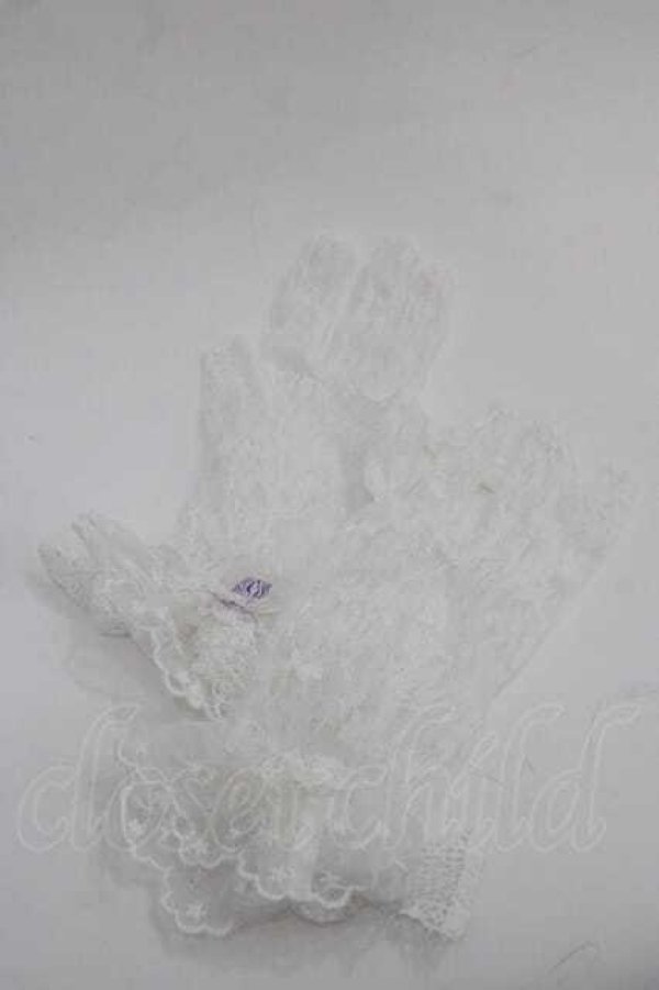 画像2: Angelic Pretty / レースショートグローブ  白 I-25-07-19-111-AP-ZA-HD-ZI (2)