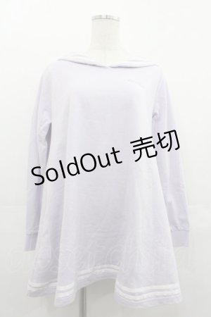 画像: Ank Rouge / セーラー襟カットワンピース  ラベンダー I-25-07-23-052-CA-TO-HD-ZI