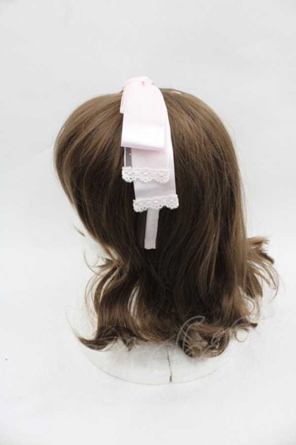 画像3: Angelic Pretty / SheerドットMichelleカチューシャ  ピンク I-25-07-23-108-AP-AC-HD-ZI (3)