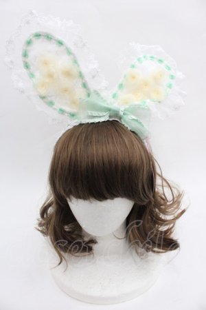 画像: BABY,THE STARS SHINE BRIGHT / Easter Bunnyカチューシャ  ミント I-25-07-23-111-BA-AC-HD-ZI