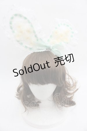 画像: BABY,THE STARS SHINE BRIGHT / Easter Bunnyカチューシャ  ミント I-25-07-23-111-BA-AC-HD-ZI