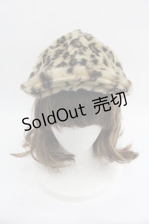 画像: MILKBOY / レオパードファーキャップ  ブラウンＸ黒 I-25-07-23-112-MB-AC-HD-ZI