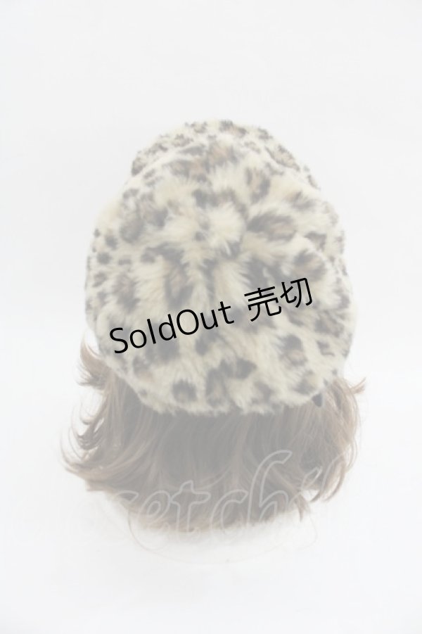 画像3: MILKBOY / レオパードファーキャップ  ブラウンＸ黒 I-25-07-23-112-MB-AC-HD-ZI (3)