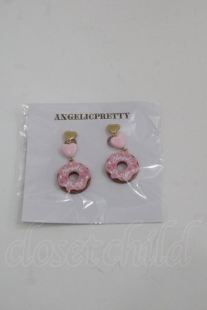 画像: Angelic Pretty / カラフルDonutイヤリング  ピンク I-25-07-23-120-AP-AC-HD-ZI