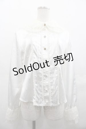 画像: BABY,THE STARS SHINE BRIGHT / キャロラインブラウス  白 I-25-07-23-002-BA-BL-HD-ZI