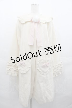 画像: Angelic Pretty / フリルハートBunnyコート  アイボリー I-25-07-23-030-AP-CO-HD-ZI