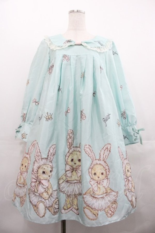 画像1: Emily Temple cute / Sister Bearドールドレス  サックス I-25-07-23-037-ET-OP-HD-ZI (1)