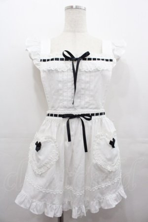 画像: BABY,THE STARS SHINE BRIGHT / Dreaming Aliceエプロン  白Ｘ黒 I-25-07-27-065-BA-ZA-HD-ZI