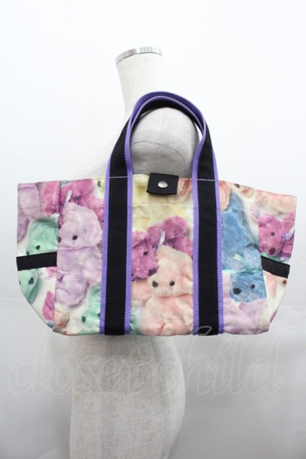 画像1: MILK / Love Bearバッグ  ピンク I-25-07-27-108-ML-BG-HD-ZI (1)