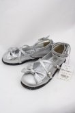 画像3: Angelic Pretty / Tea Partyシューズ M シルバー I-25-07-27-112-AP-SH-HD-ZI (3)