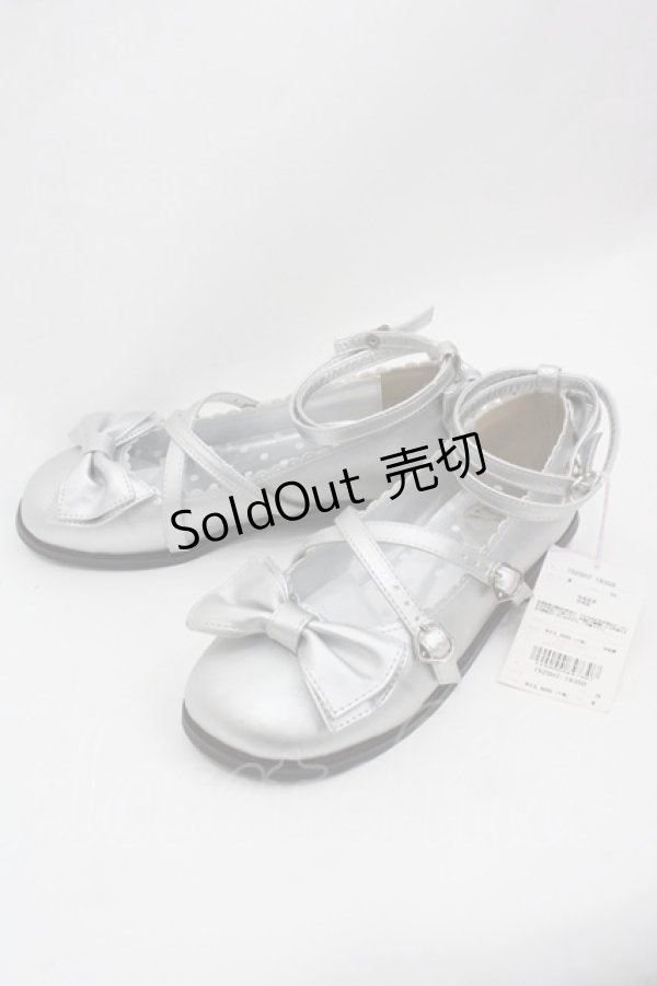画像3: Angelic Pretty / Tea Partyシューズ M シルバー I-25-07-27-112-AP-SH-HD-ZI (3)