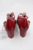 画像2: BABY,THE STARS SHINE BRIGHT / LOVE HEARTシューズ M 赤 I-25-07-27-115-BA-SH-HD-ZI (2)