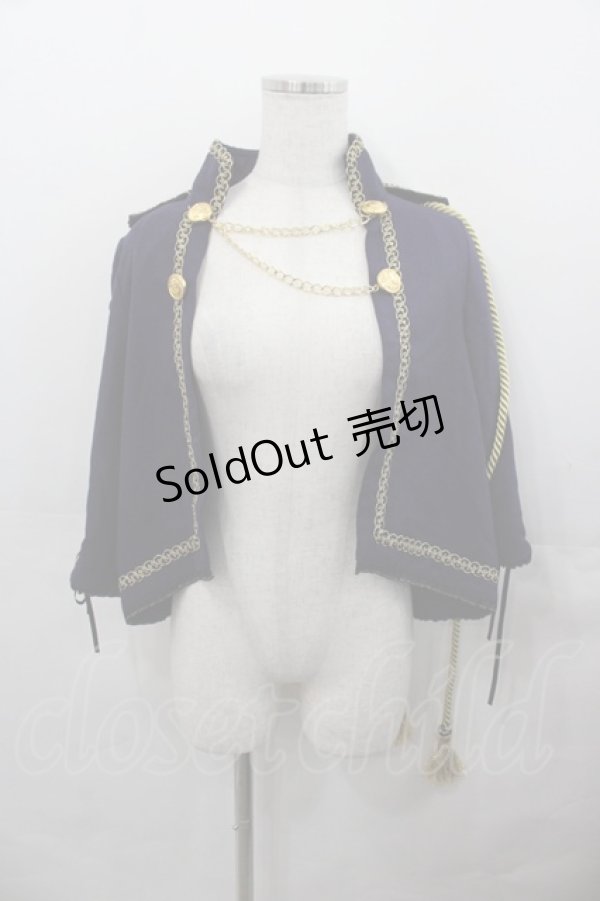 画像1: ALICE and the PIRATES / ハレーキンのショートジャケット  パープル I-25-07-30-077-PA-JA-HD-ZI (1)