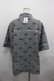 画像2: Candy Stripper / RIBBON STRIPE SHIRT  グレーＸ黒 I-25-07-30-024-PU-BL-HD-ZI (2)