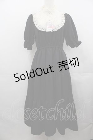 画像: m petit by misako / TT*AMデシンヨークワンピース M 黒Ｘ白 I-25-07-30-039-LO-OP-HD-ZI