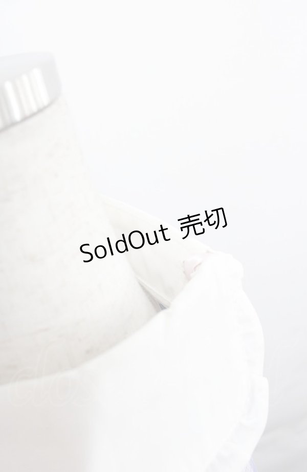 画像3: Honey Cinnamon / ヨークリボンプリーツセットアップ  ブルーＸピンク I-25-08-04-045-LO-OP-HD-ZI (3)