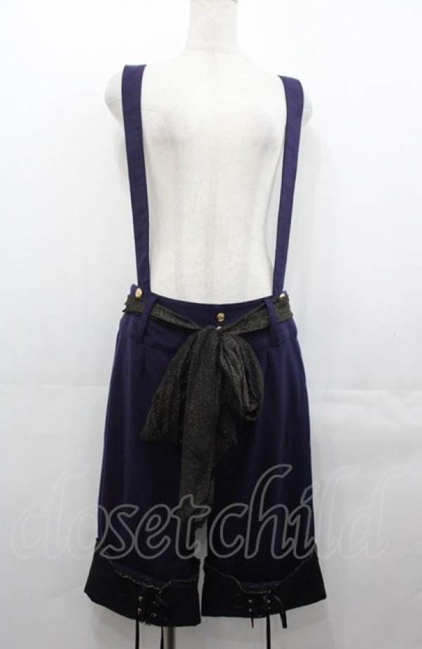 画像1: ALICE and the PIRATES / ハレーキンのスカーフ付きパンツ  パープル I-25-08-04-088-PA-PA-HD-ZI (1)