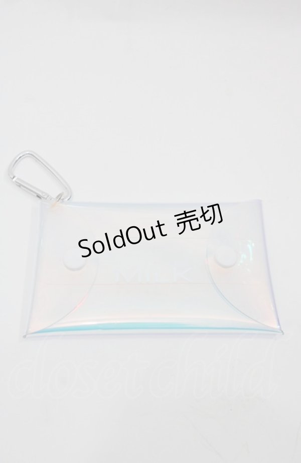 画像1: MILK / シャイニングオーロラポーチ  オーロラ I-25-08-04-120-ML-ZA-HD-ZI (1)