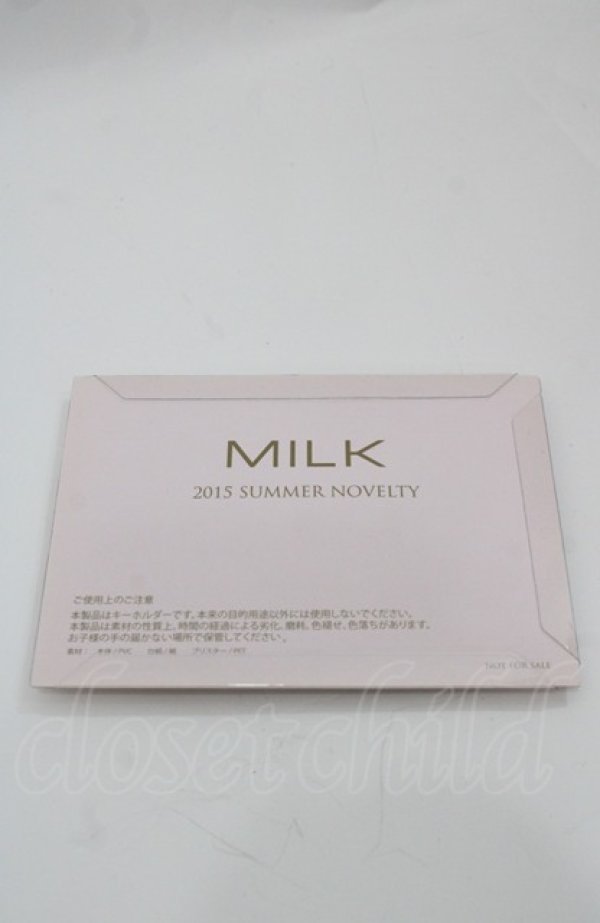 画像2: MILK / リボンキーホルダー  ピンク I-25-08-04-121-ML-ZA-HD-ZI (2)