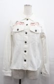 画像1: PINK HOUSE / デニム刺繍シャツブラウス  白 I-25-08-04-019-LO-BL-HD-ZI (1)