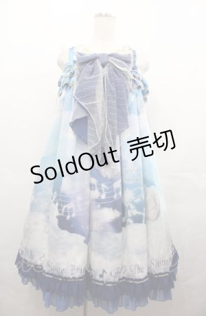 画像: BABY,THE STARS SHINE BRIGHT / L'echelle de l'ange〜天使のセラピー〜ベビードールジャンパースカート  紺 I-25-08-04-026-BA-OP-HD-ZI