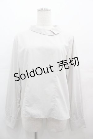 画像: F&A / サイドカラーシャツ  グレージュ I-25-08-09-006-LO-BL-HD-ZI