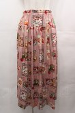 画像1: PINK HOUSE / チェリー総柄プリントスカート  ピンク I-25-08-09-093-LO-SK-HD-ZS (1)