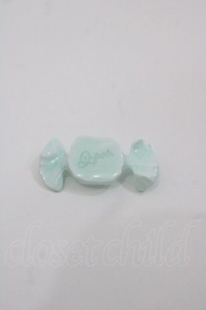 画像: Q-pot. / ミルキーキャンディーブローチ  ミント I-25-08-09-113-QP-AC-HD-ZI