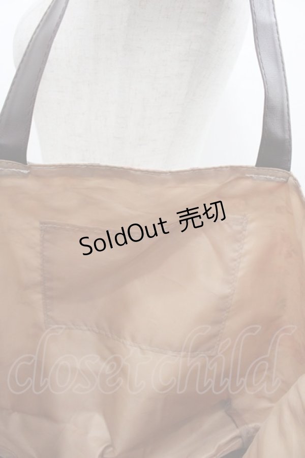 画像3: axes femme / axes femme tote bag ＆ shoulder bag BOOK  ピンクＸブラウン I-25-08-13-085-AX-BG-HD-ZT-K026 (3)