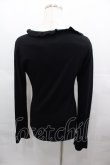 画像2: INGEBORG / シルクアンサンブル  ニット黒 I-25-08-15-052-LO-TO-HD-ZS (2)