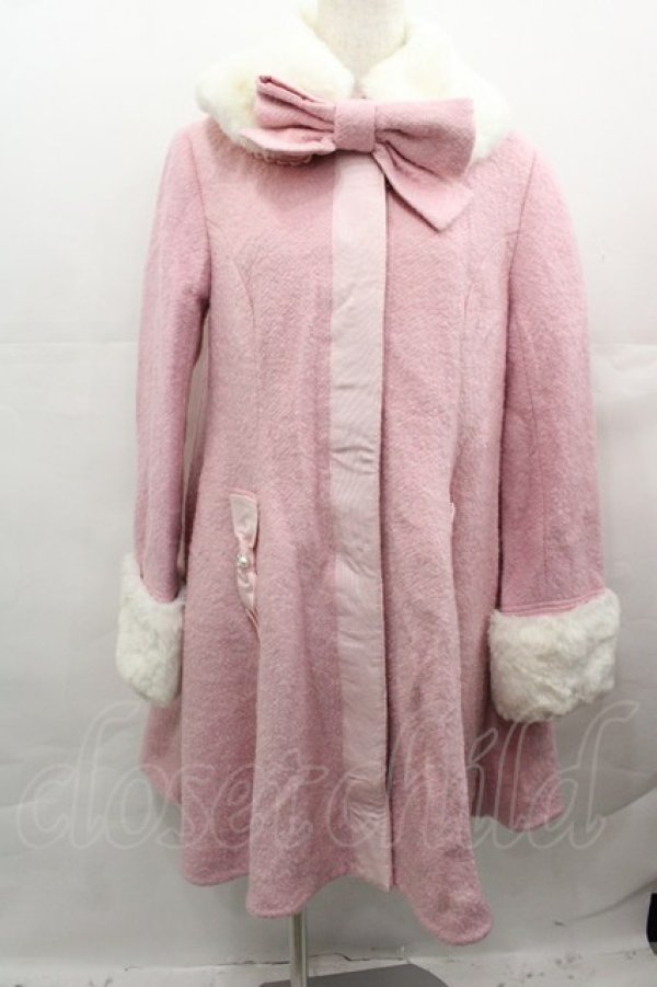 画像1: Angelic Pretty / ローラビジューコート  ピンク I-25-08-15-064-AP-CO-HD-ZI (1)