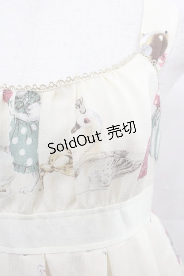 emily temple cute バンビプリントノースリーブワンピース Bambi Print Tiered Sleeveless OP by Emily Temple Cute