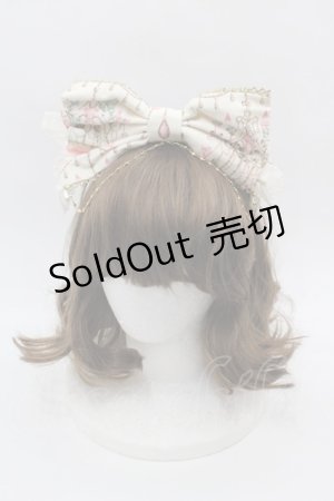 画像: Angelic Pretty / スウィーティシャンデリアカチューシャ  アイボリー I-25-08-15-119-AP-AC-HD-ZI
