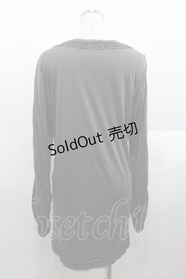 画像2: INGEBORG / クロスミニフリルレースチュニック 4サイズ(11号) グリーン I-25-08-18-045-LO-TO-HD-ZI (2)