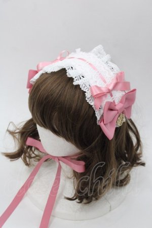 画像: BABY,THE STARS SHINE BRIGHT / プリンセスドロップヘッドドレス  ピンク I-25-08-18-110-BA-AC-HD-ZI