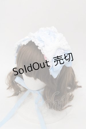画像: BABY,THE STARS SHINE BRIGHT / Petit fraisierヘッドドレス  サックスＸ白 I-25-08-18-111-BA-AC-HD-ZI