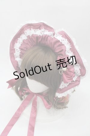 画像: BABY,THE STARS SHINE BRIGHT / Rose Lace Rococoボンネット  プラム I-25-08-18-112-BA-AC-HD-ZI