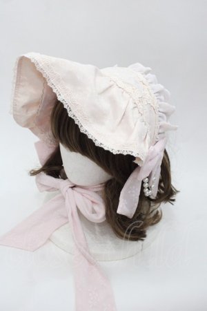 画像: Angelic Pretty / ローズドレスアップボンネット  ピンク I-25-08-18-113-AP-AC-HD-ZI
