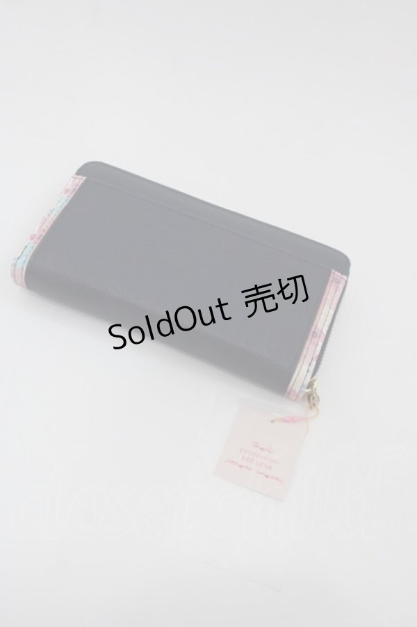 画像2: LIZ LISA / ラウンド長財布  ネイビーＸピンク I-25-08-18-116-LO-ZA-HD-ZI (2)