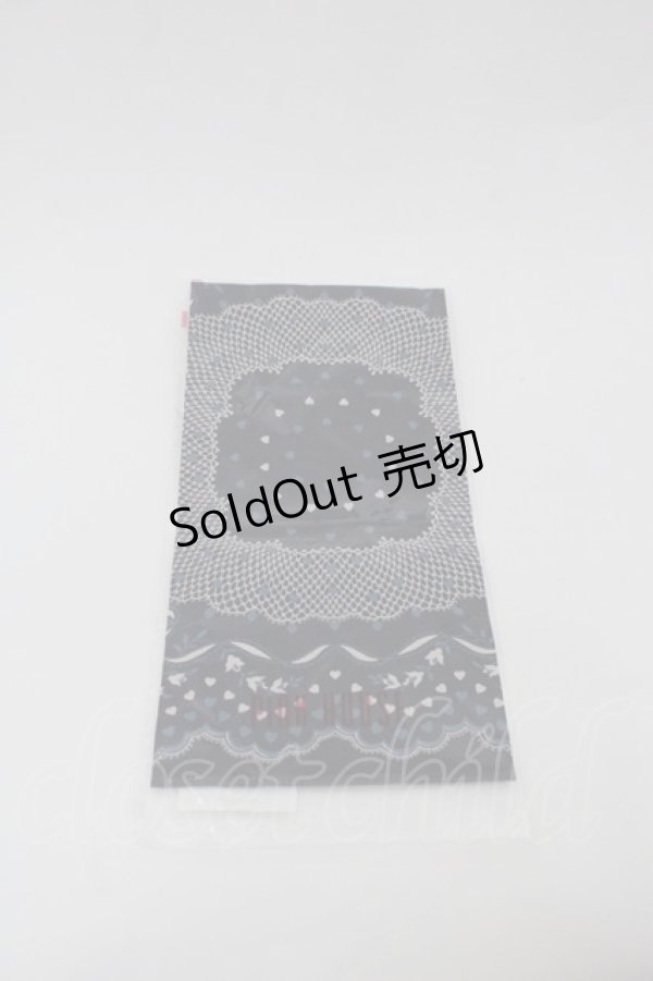 画像1: PINK HOUSE / ハートハンカチ  ネイビー I-25-08-18-118-LO-ZA-HD-ZI (1)