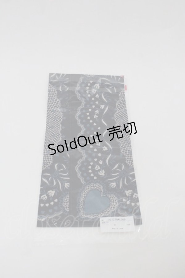 画像2: PINK HOUSE / ハートハンカチ  ネイビー I-25-08-18-118-LO-ZA-HD-ZI (2)