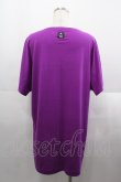 画像2: LOVER'S ROCK / 王冠スカルビッグTシャツ  パープル I-25-08-18-040-PU-TS-HD-ZI (2)