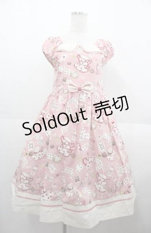 画像: Shirley Temple / ティーカップワンピース 160CM ピンク I-25-08-22-071-ET-OP-HD-ZI