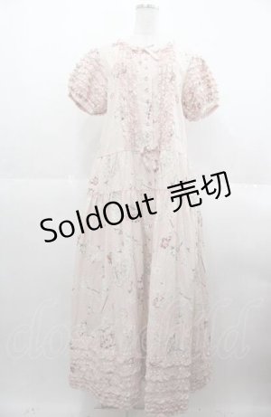 画像: PINK HOUSE / パラソルプリントワンピース  ピンク I-25-08-22-079-LO-OP-HD-ZI