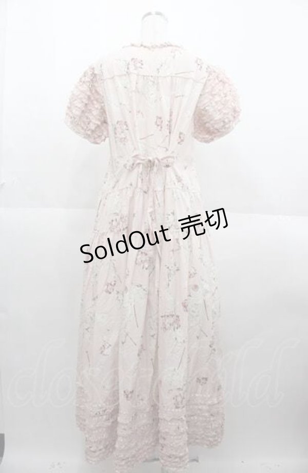 画像2: PINK HOUSE / パラソルプリントワンピース  ピンク I-25-08-22-079-LO-OP-HD-ZI (2)