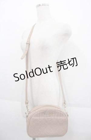 画像: Maison de FLEUR / モノグラムショルダーバッグ  ブラウン I-25-08-22-112-LO-BG-HD-ZI